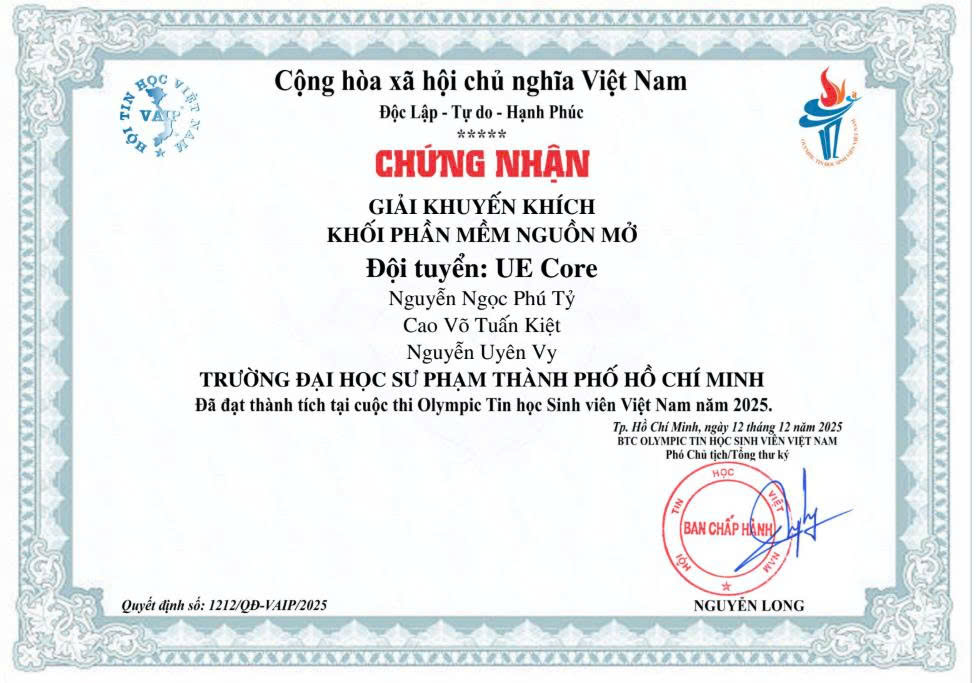 Giải KK Phần mềm nguồn mở